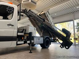 MERCEDES-BENZ Sprinter Kipper + HIAB Kran * Zul-Ges=3.500kg+