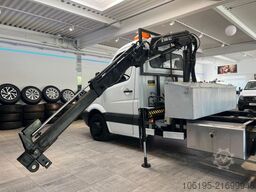 MERCEDES-BENZ Sprinter Kipper + HIAB Kran * Zul-Ges=3.500kg+