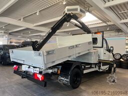 MERCEDES-BENZ Sprinter Kipper + HIAB Kran * Zul-Ges=3.500kg+