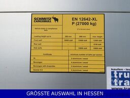 SCHMITZ CARGOBULL neue Planen Liftachse Hubdach RSAB ¤389.-mt