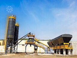 FABO Concrete Batching Plant 120 m3 Compact Concrete Batching Plant