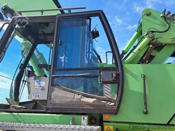 Sennebogen 850R with hydraulic rotating grapple