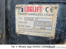 VOLVO 540 6X4 Kran Epsilon 105 Z Blatt / Blatt