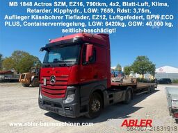 MERCEDES-BENZ 1848 Actros SZM Retarder Kipphydraulik Tieflader