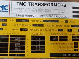 TMC TRANSFORMADOR SECO ENCAPSULADO