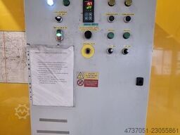 piec gazowy 3 m, kabina proszkowa transport podwieszony, 3 wanny