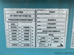 stas S300CX 3-Achs Alu-Kippmulde ca.52 m³ Liftachse