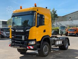 SCANIA G450 XT 4x4 Euro 6 SZM Kipphydraulik Blatt/ Luft