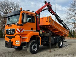 MAN TGS 18.360 4x4 Kipper Kran PALFINGER Winterd.