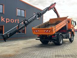 MAN TGS 18.360 4x4 Kipper Kran PALFINGER Winterd.