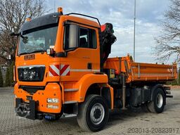 MAN TGS 18.360 4x4 Kipper Kran PALFINGER Winterd.