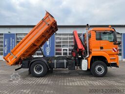 MAN TGS 18.360 4x4 Kipper Kran PALFINGER Winterd.