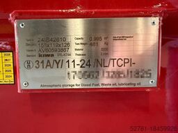 New Diesel Fuel Tank 995 Liter - DPX-31021