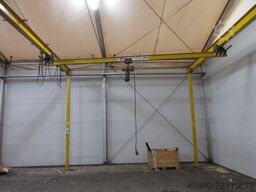 Stahl Portalkran Brückenkran Kettenzug NL 250Kg Stahlbau 12x5,6m IPE240 P300
