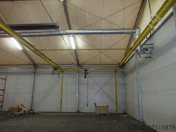 Stahl Portalkran Brückenkran Kettenzug NL 250Kg Stahlbau 12x5,6m IPE240 P300