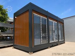 Bürocontainer / Wohncontainer NORDSTARK Decke/Wand/Boden: 20 cm PUR