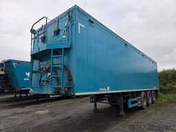 REISCH 65 cbm Schubboden, BPW Trommel, Kornschieber