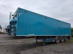 REISCH 65 cbm Schubboden, BPW Trommel, Kornschieber