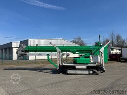 MERCEDES-BENZ Böcker RK 36-2400 / Raupenkran / Dachdecker /