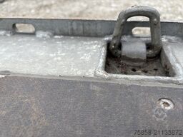 Wecon Verzinkte Plattform Zurringe+Lochleiste