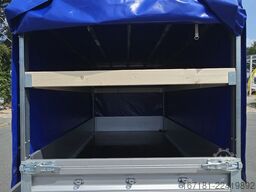 HUMBAUR HU 152314 mit Plane und Spriegel 1300mm