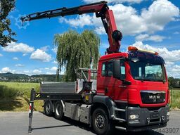 MAN TGS 28.480 6x4-4 ALLRAD KRAN 19m SEILWINDE Wechs