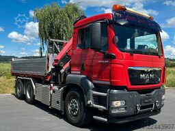 MAN TGS 28.480 6x4-4 ALLRAD KRAN 19m SEILWINDE Wechs