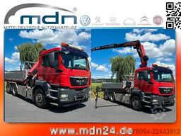 MAN TGS 28.480 6x4-4 ALLRAD KRAN 19m SEILWINDE Wechs