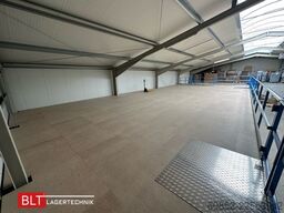 5x10m Lagerbühne , Belastung : 500kg/qm Unterkante: 3m ,ca. 50qm , Systembühne