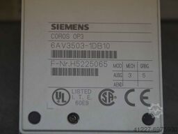 Siemens 6AV3503-1DB10 Coros OP3