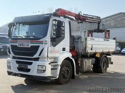 IVECO Stralis AD190 S/P 4x2 Kipper Kran FASSI F125