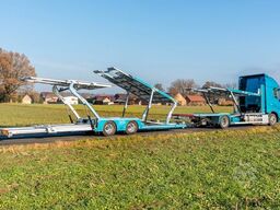 VOLVO FH mit Anhänger für 6 PKW