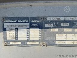 Fruehauf grain transport 46m 3 3 axels , ABS