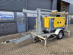 Atlas Copco QAS 20 ST3, Lichtmast Jaar 2018, 20Kva.