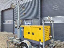 Atlas Copco QAS 20 ST3, Lichtmast Jaar 2018, 20Kva.