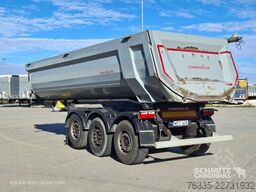 Schwarzmüller Tipper Steel half pipe body 24m³