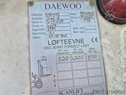 Deawoo Ds40s 4.0t diesel triplex