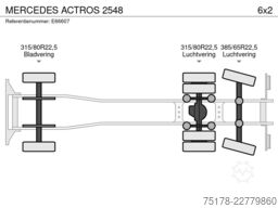 Mercedes-Benz ACTROS 2548