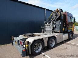 DAF XF 460 6x2 tracto runit with Palfinger PK 63002...