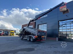 MAN TGS 33.470 6x4 3 zijdige Kipper/ Hiab 188 B-3 E...