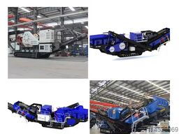 Tracked mounted mobile crushing station Crawler mobile stone crusher