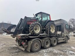 MAN TGX 35.540 Tridem hook truck with crane hydraulics