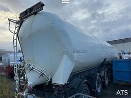 Spitzer silo trailer, 3-axle bulk trailer.