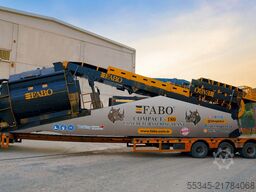 FABO Concrete Batching Plant 180 m3 Compact Concrete Batching Plant