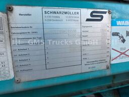 SCHWARZMÜLLER Plane / load 13,7ton / Edtscha / TÜV