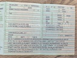 MAN FE 460 / 6X4 / Wechsel Kipper BORDMATIK + SZM