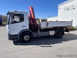 MERCEDES-BENZ Atego  1223 Dreiseitenkipper Meiller Ladekran
