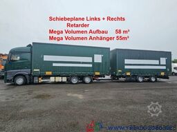 Mercedes-Benz Actros 2536 6x2 58m³ Mega Wechselbrücke Retarder