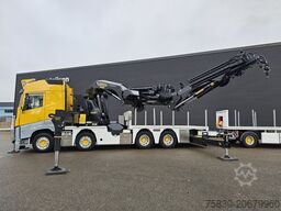 Volvo FH 540 8x4 / PALFINGER 165 TEC 7 + PJ300  / WINCH