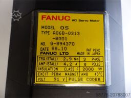 Fanuc A06B-0313-B001 SN: G-894370 AC Servo Motor